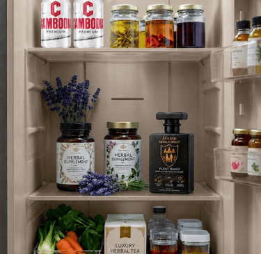alt="Angkor plant-based sprays stored in a cool place under 30 degrees Celsius"