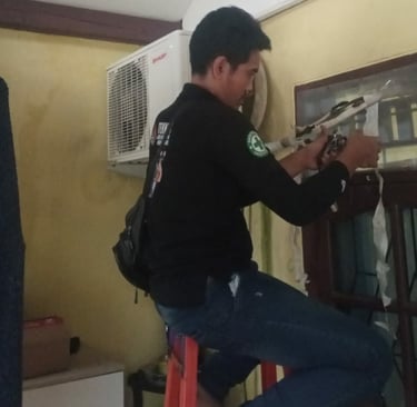 service AC, cuci AC, isi freon, dan pemasangan AC yang telah kami kerjakan di area Bogor