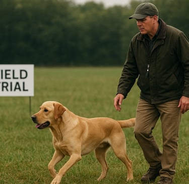 Labrador Retrievers Field Trial