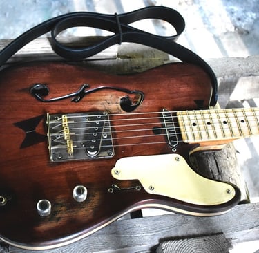 Tumbleweed "Seventh Devil" Custom, American Handcrafted Electric Guitar. 