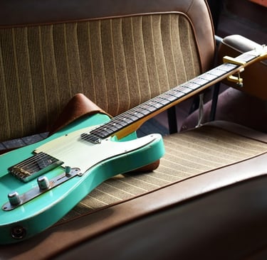 Tumbleweed "Seahag" Custom, American Handcrafted Electric Guitar. Tele style.