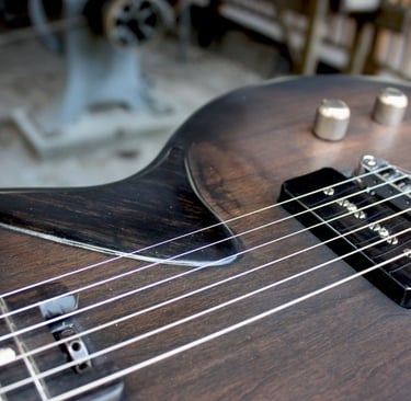 Tumbleweed "Black Meg" Custom, American Handcrafted Electric Guitar. Workhorse axe.