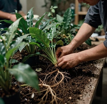 Installation et préparation des décors en conditions réelles de tournage