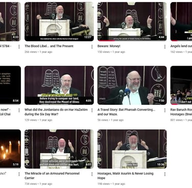 Rav Baruch Rosenblum Videos