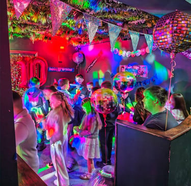 Childrens party being hosted by mr dub from tykie time entertainment ltd