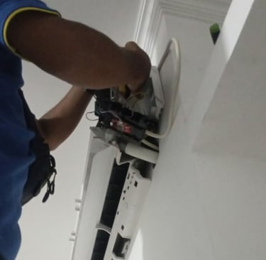 Lestari Teknik melayani service AC panggilan di Bojonggede