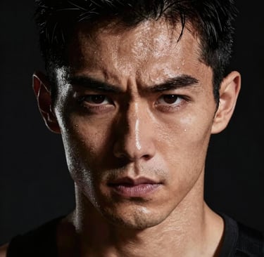 a person riding a bike across a bridge