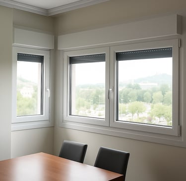 instalación ventanas pvc en vivienda