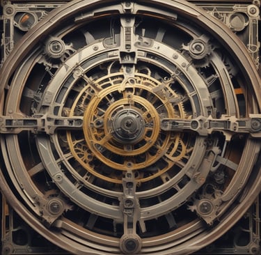 two watches on a white background