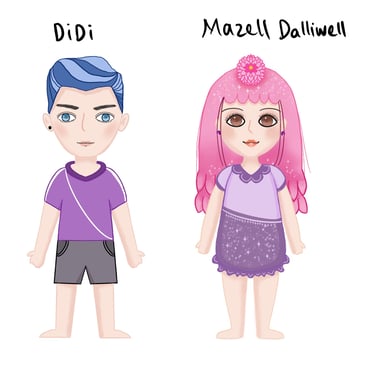 DiDi and Mazell Dalliwell in the EDM track