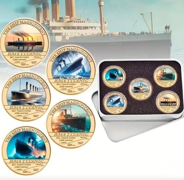 Médailles commémoratives du Tutanic