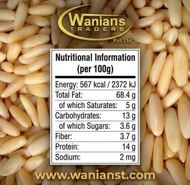 Nutritional Value of Pine Nuts