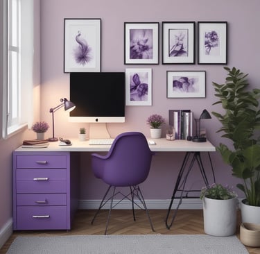 Espace de travail moderne illustrant un environnement professionnel et organisé.