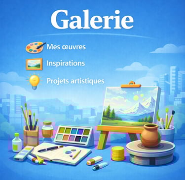 a painting of a painting of a landscape