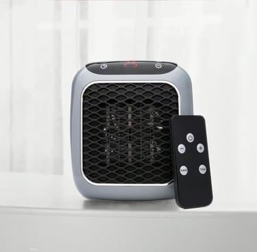 WellHeater plug-in heater for bedroom and home office