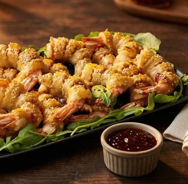 Come fare lo spuntino bocconcini de gamberi