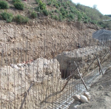 Construction in Mountain Region