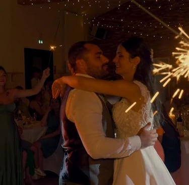 couple filmé par une vidéaste de mariage à Saint Malo