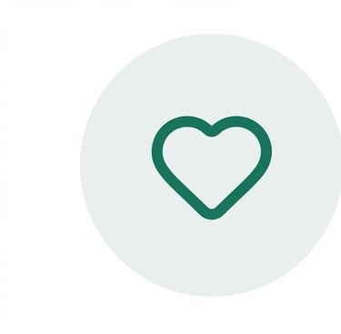 Heart symbol representing dedicated and caring teachers making Quran learning fun for children