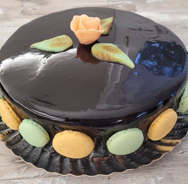 Gateau offert par la famille de Viky