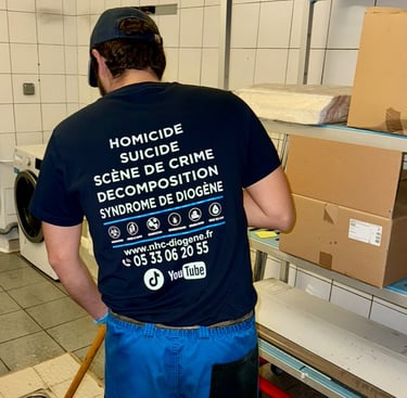 Nettoyage après décès et scène de crime sur Bordeaux
