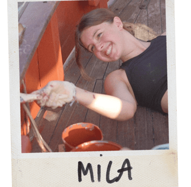 Polaroïd Mila Werner