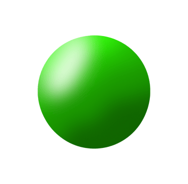 decorative green ball for tambay commercial