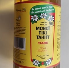  bouteille d'huile de massage Monoi de Tahiti pour la relaxation