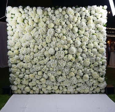 flower wall Photo Booth in Bakersfield