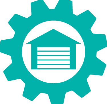 Elite Garage Doors Kent Ltd cog logo