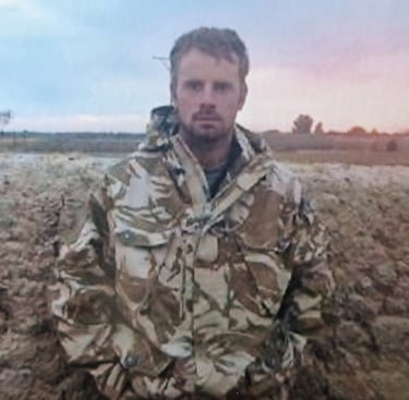 Photo of founder Jamie Lennon during his military days