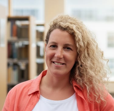 Portrait professionnel de Yoyo Chirkes, professeure d’espagnol et tutrice scolaire à Genève