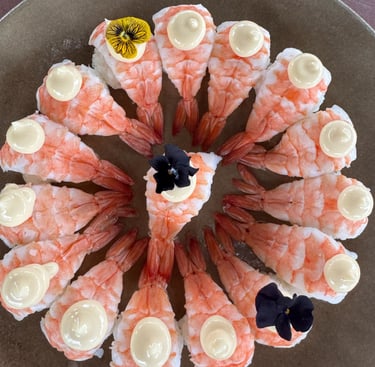Sushi hecho al momento estilo el catering Rollo Privado Barcelona