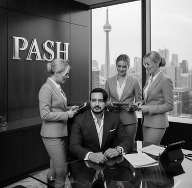 Pasha Rana CEO PASH CLUB LLC Toronto Office