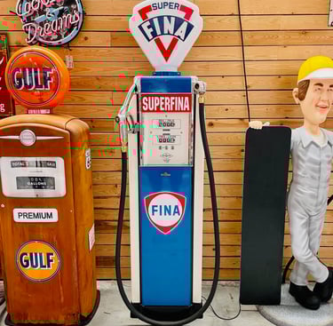 Fina Satam Petrol Pump,Fina Satam Petrol Pump of 1950,