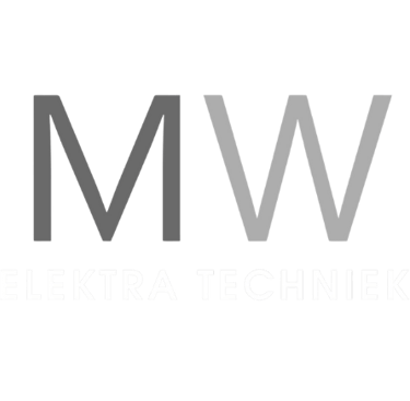 Logo van M.W. Elektra Techniek, specialist in elektrotechnische installaties en verlichting.