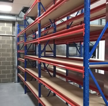warehouse shelving
