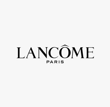 Logo of LANCÔME, a global beauty brand whose standards are met by King Fly.