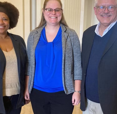 Tyina Steptoe, Laura Hooton, and George Sanchez