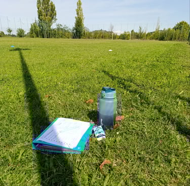 L'immagine è una testimonianza del lavoro sul campo svolto dalla Dottoressa