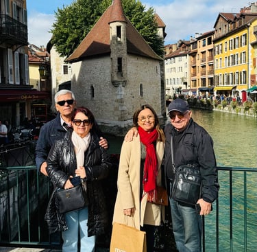 Passeio Annecy, roteiro prefeito com Easy-driver