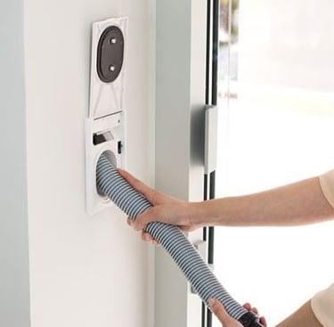 Prise d'aspiration centralisée Duovac Système Rétractable