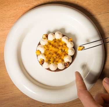 Dessert gastronomique de fête