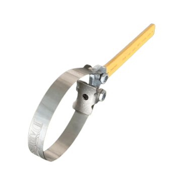 CD90T2 (DARIUSHTOOLS): Fits 85–95 mm oil filters, 20 mm strap,  fixed handle. oil filter wrench