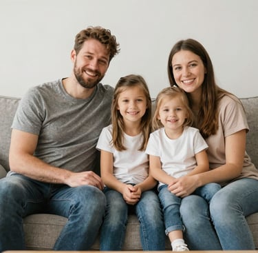 Bright living room with modern inventory