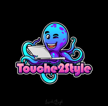 logo cartoon unique designer