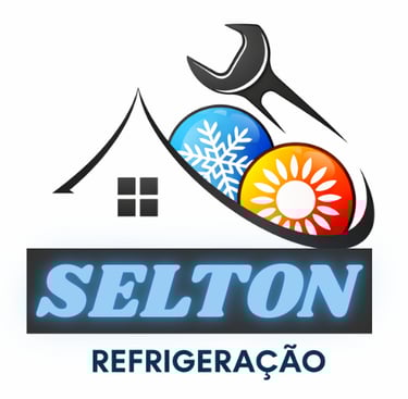 Logomarca da Selton Refrigeracao frio e quente