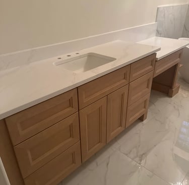 Bathroom Cabinets and Countertop