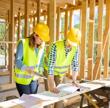 Chance Collective house under construction 