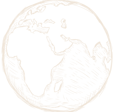 Icone de la terre représentant l'interculturalité